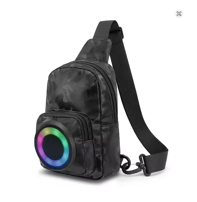 Portable Rechargeable Hi-fi Loudspeaker Crossbody Casual Shoulder Bags Wireless Bluetooth Speakers