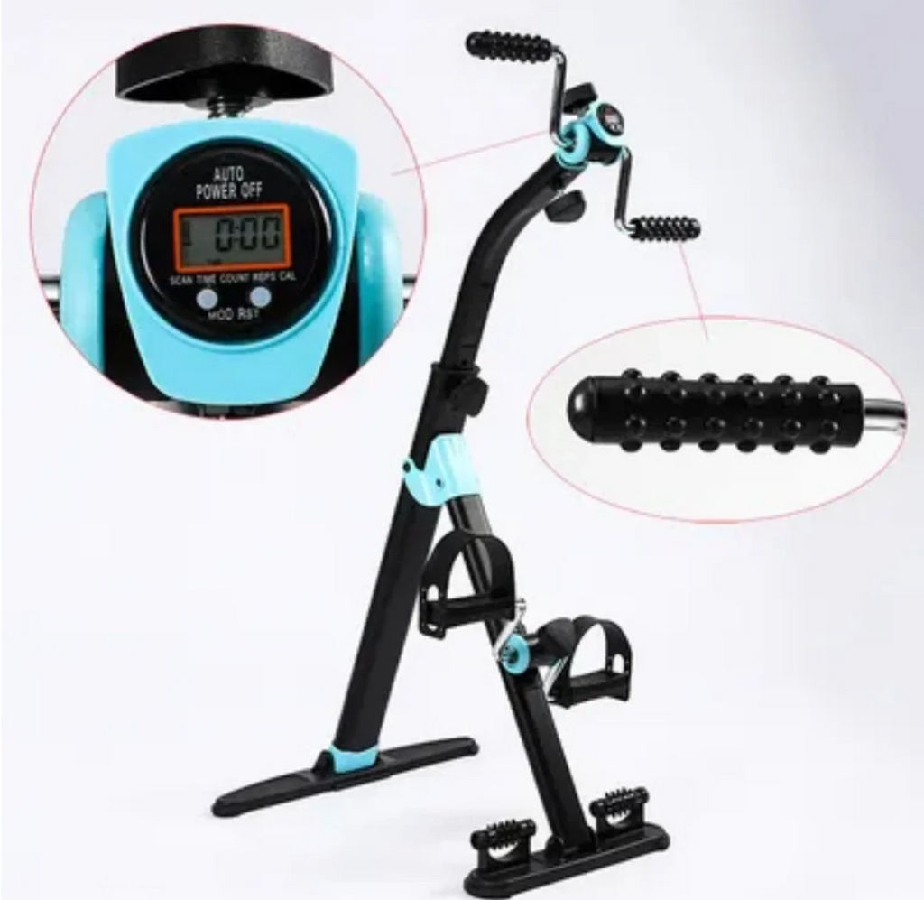 دراجة تدريب عمودية لليدين والساقين مع شاشة LCD