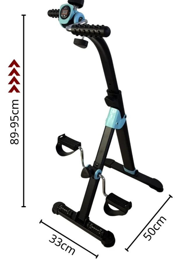 دراجة تدريب عمودية لليدين والساقين مع شاشة LCD