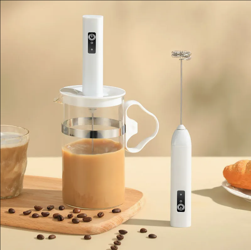 ELECTRIC HANDHELD MILK FOTHER JUICER POWDER MIXER WHISK