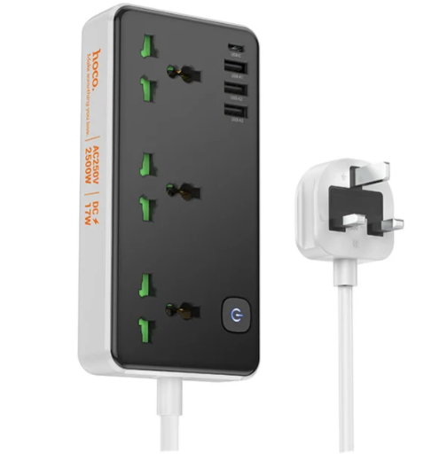 HOCO DC56 Cool Power Strip Socket Extension Board