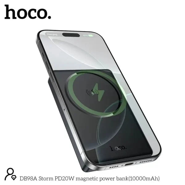 HOCO DB98A Storm PD 20W 10000mAh Slim Magnetic Power Bank