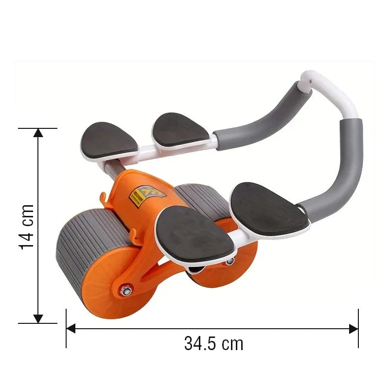 عجلة البطن مع شاشة عرض