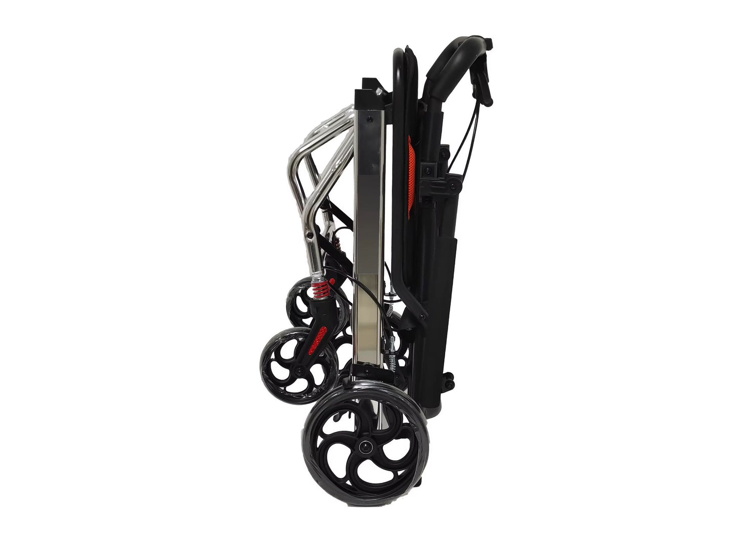 Ultra Light Transport Wheelchairs for Seniors Weight Only 15lbs, Travel Wheelchairs for Adults Lightweight Foldable Support 220lbs