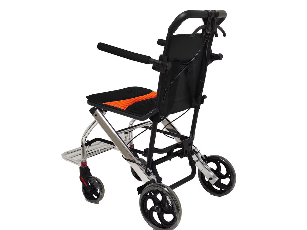 كراسي متحركة خفيفة الوزن لنقل كبار السن، وزن 15 رطلاً فقط، كراسي متحركة للسفر للبالغين