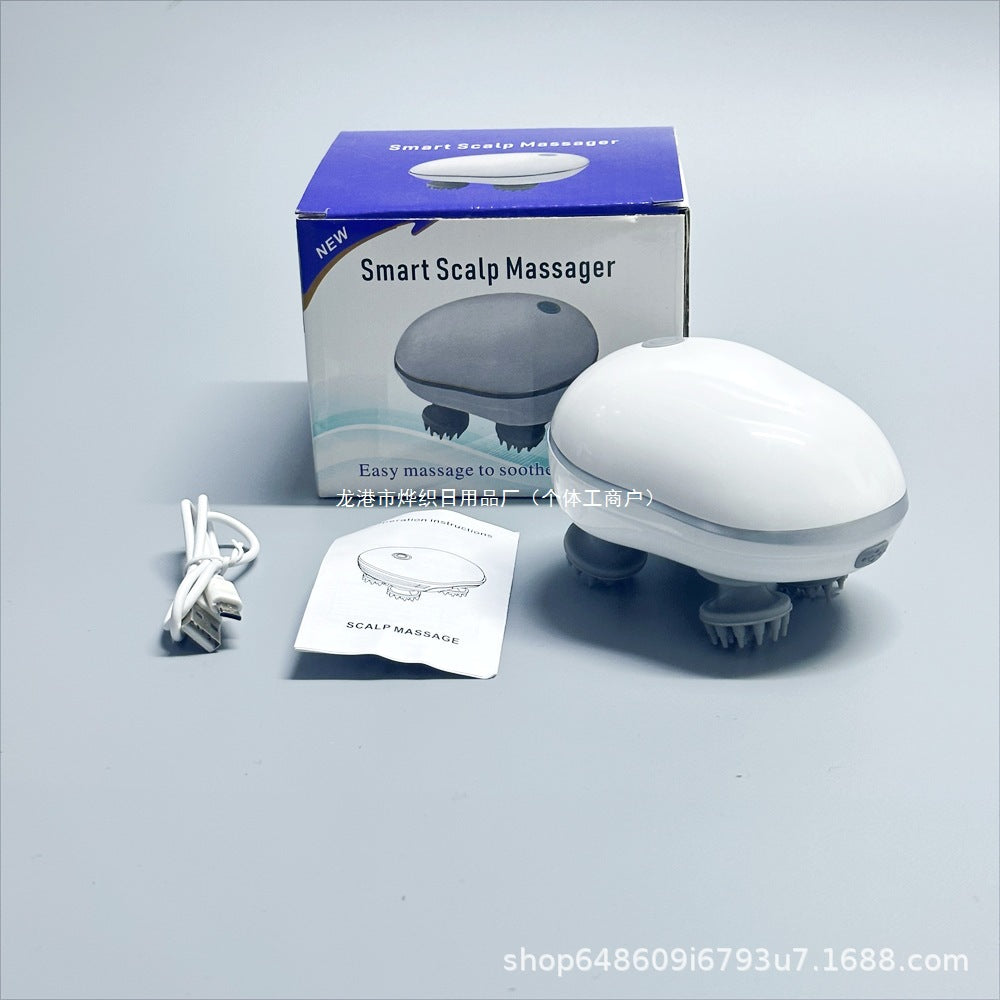 Whole body deep muscle massager, electric head massager