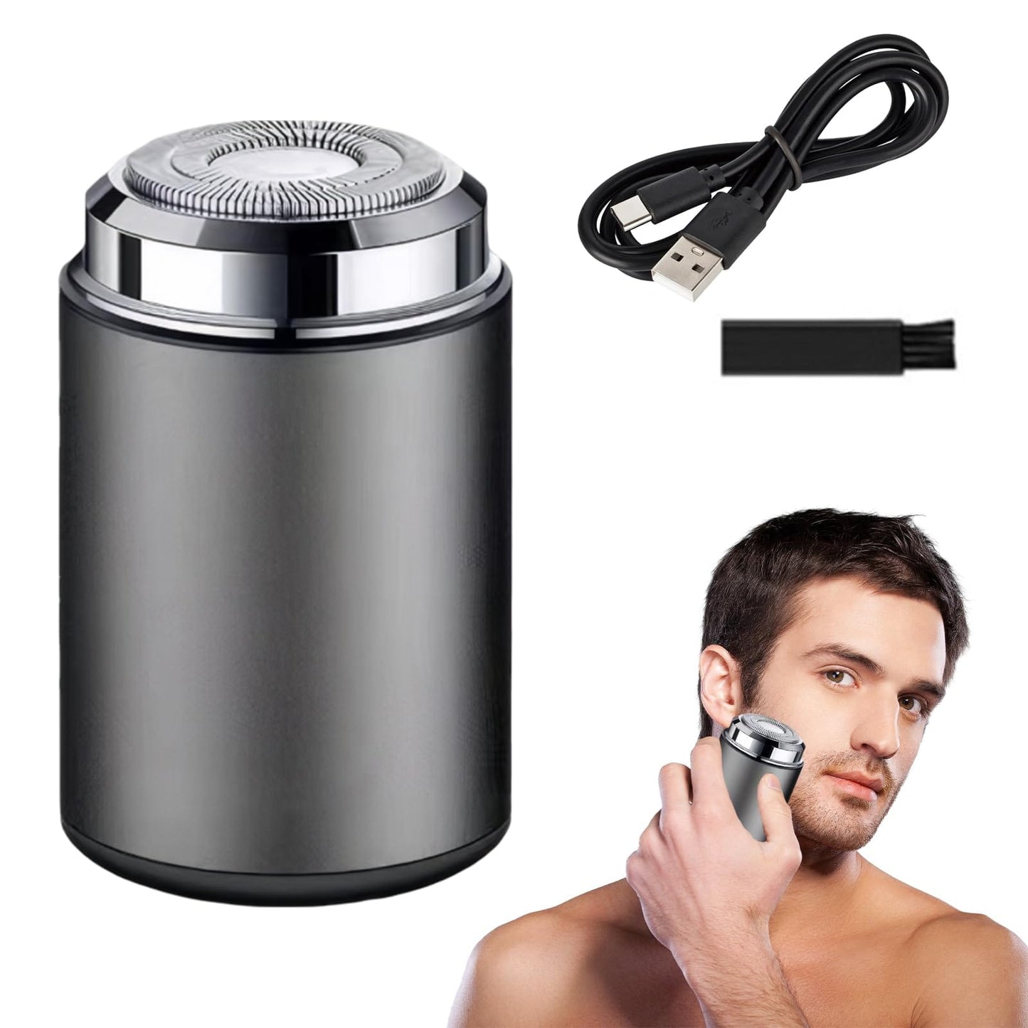 Men's body wash razor mini portable razor multifunction electric steel cannon nose hair trimmer Men's Pocket Travel Razor