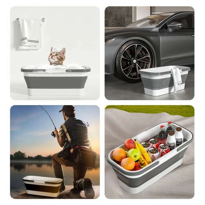 Bucket - Cleaning Bucket, Mop Bucket - Washing Up Bowl, Bucket with Handles,