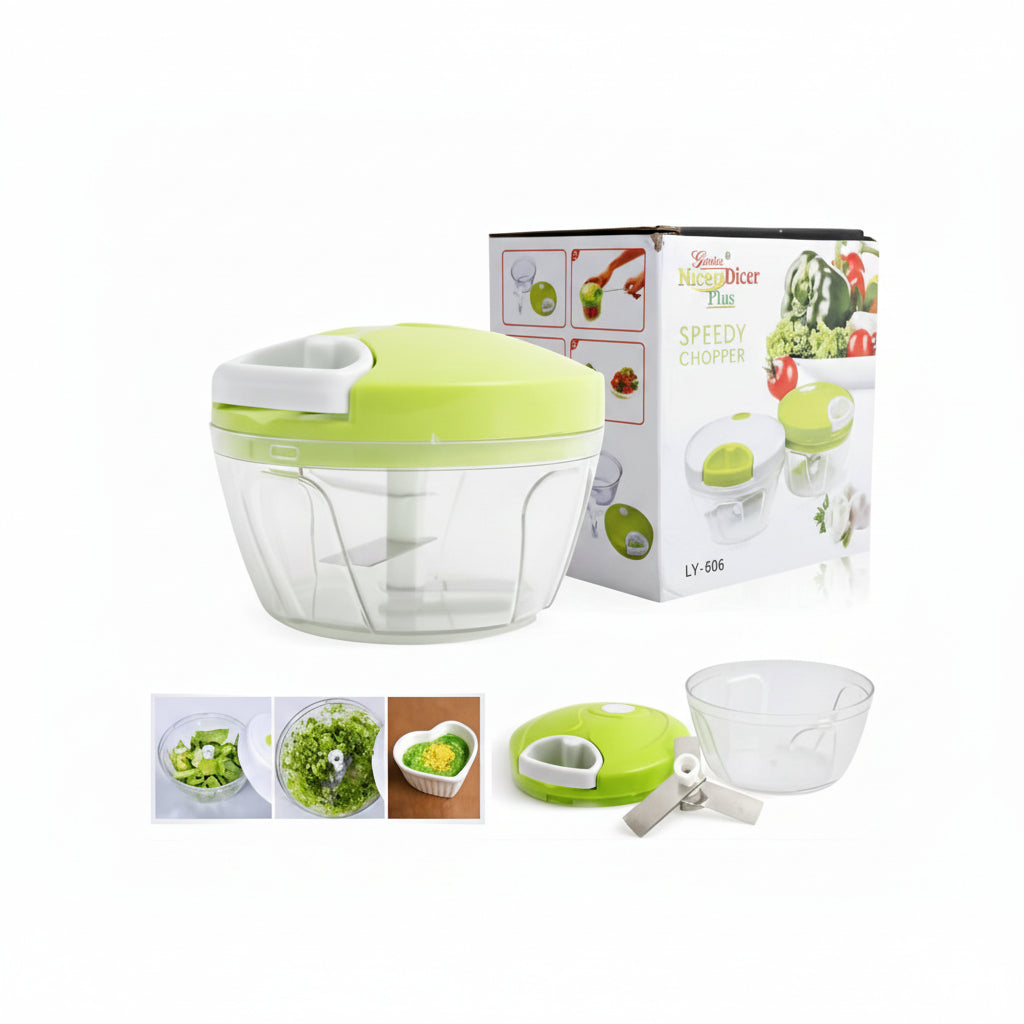 Vegetable Chopper-Manual Food Chopper Vegetable Cutter,Hand Pull Food Chopper
