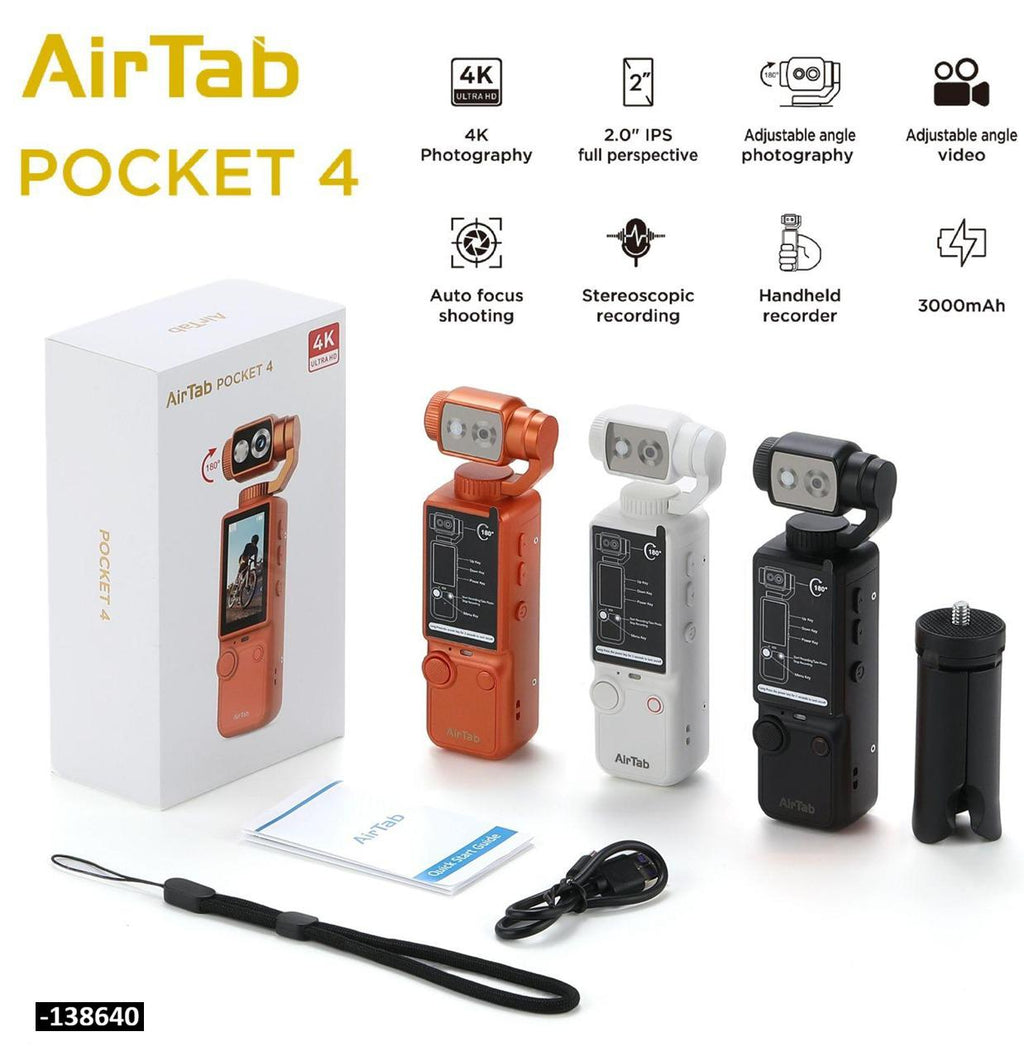 Airtab 4K Handheld Gimbal Camera