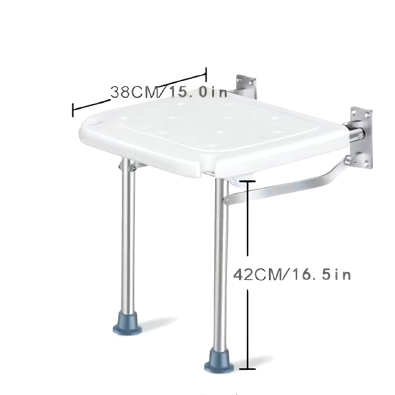 Shower Folding Seat for Wall Mounting, Shower Folding Seat
