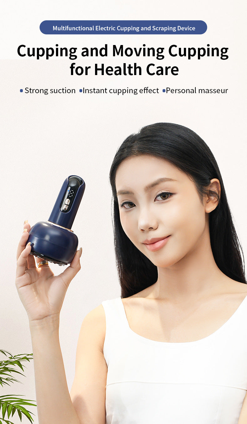 Electric Rechargeable Scraping & Cupping Device
