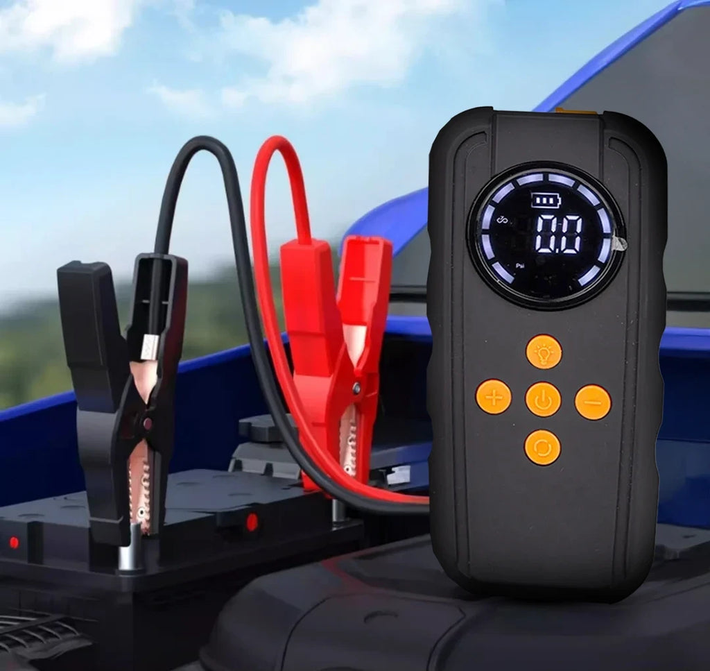 CM-315 Car Jump Starter with Air Pump with Flashlight