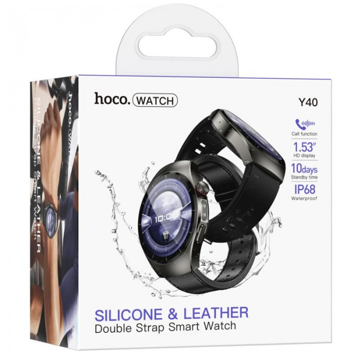 HOCO Y40 Double Strap Smart Watch With Calling Feature