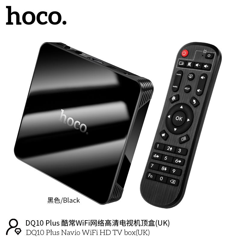 HOCO DQ10 Plus WIFI 4K UHD TV Box