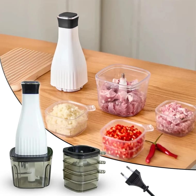 Meat and Vegetable Chopper with 4 Cups 250W