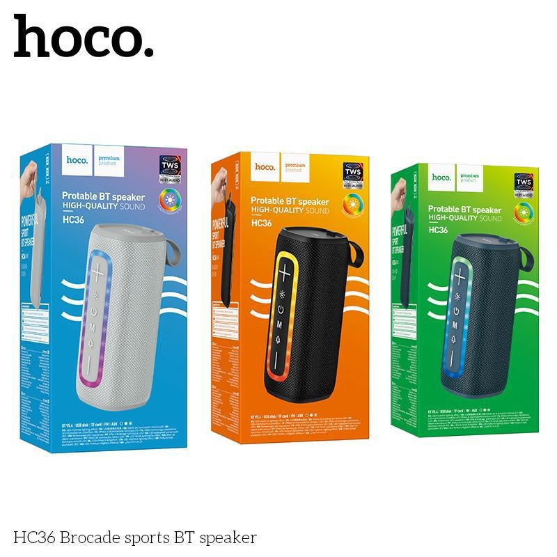مكبر صوت بلوتوث رياضي من HOCO HC36 Brocade
