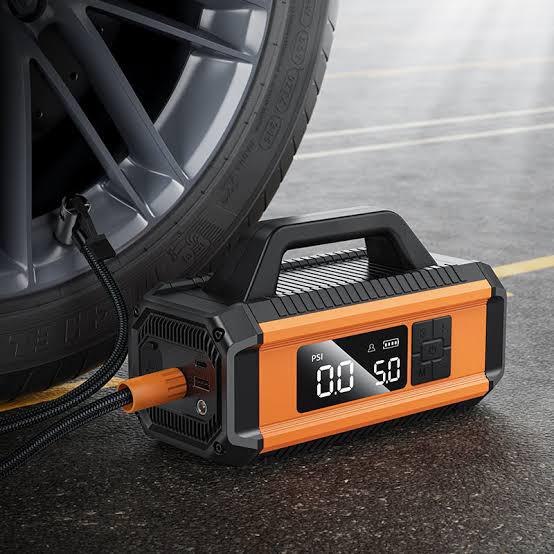 بنك الطاقة HOCO "QS4 الذكي" مع مضخة هواء 10000 مللي أمبير في الساعة