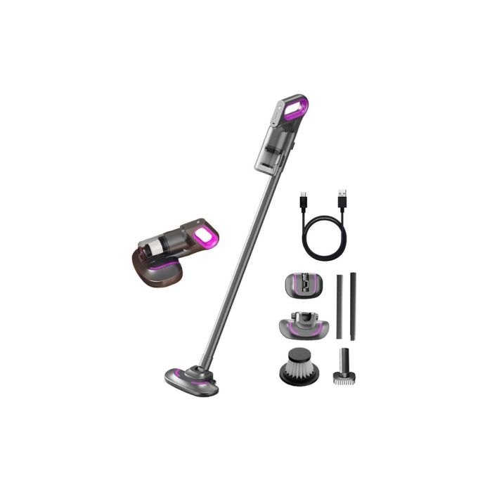 Powerful 120W cordless vacuum with HEPA filtration for cleaner, healthier homes