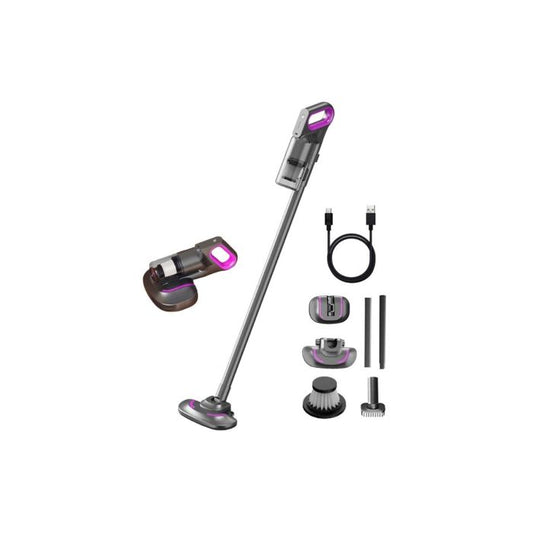 Powerful 120W cordless vacuum with HEPA filtration for cleaner, healthier homes