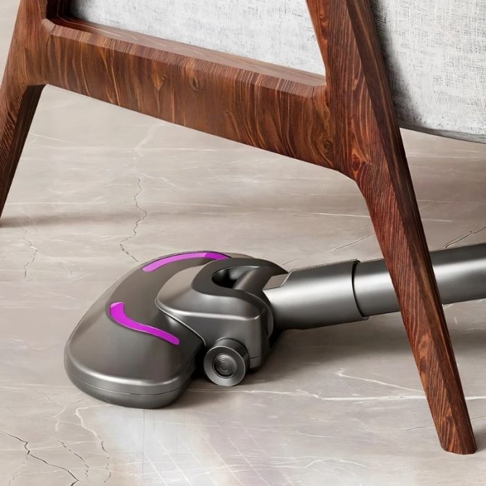 Powerful 120W cordless vacuum with HEPA filtration for cleaner, healthier homes