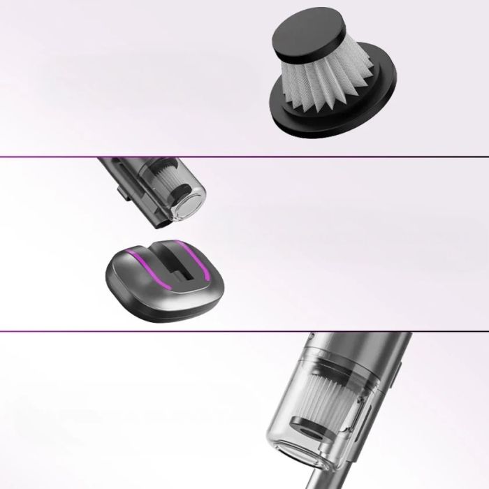 Powerful 120W cordless vacuum with HEPA filtration for cleaner, healthier homes