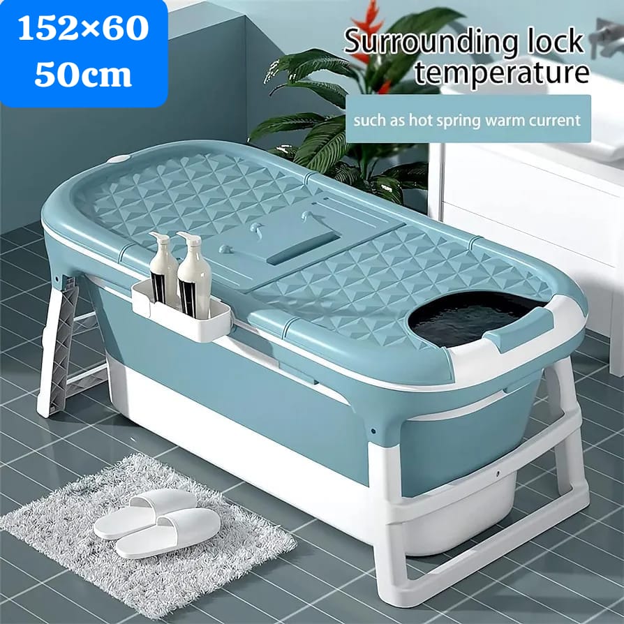 Portable Bathtub for Adults Children and Baby For Swimming / Spa With Heat Preserving Cover