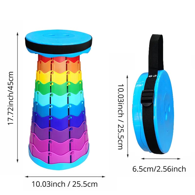 Outdoor Portable Telescopic Folding Chair