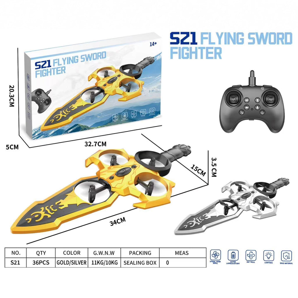 Remote Flying Sword, Gesture & Remote Control RC Drone