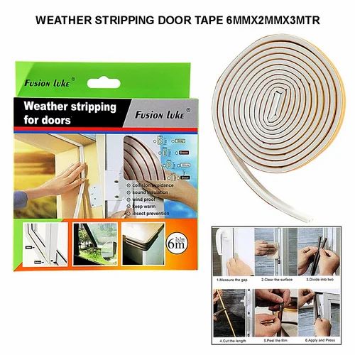 6M Foam Seal Strip Self Adhesive for Doors and for Windows