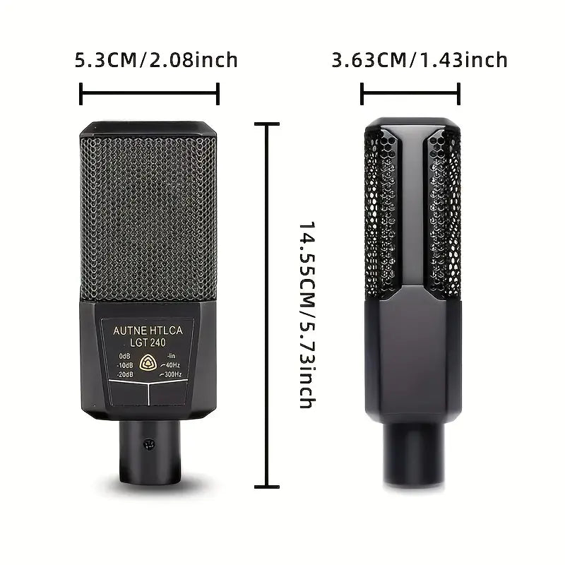 خلاط صوت احترافي SN800 مع مجموعة ميكروفون LCT 240 كاملة