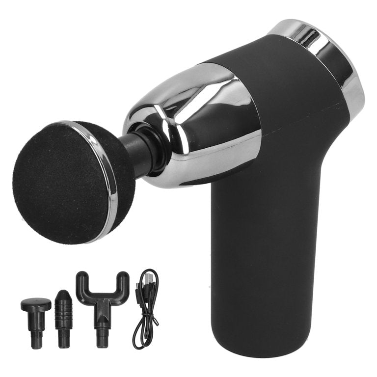 MASSAGE GUN WITH 4 ATTACHMENT