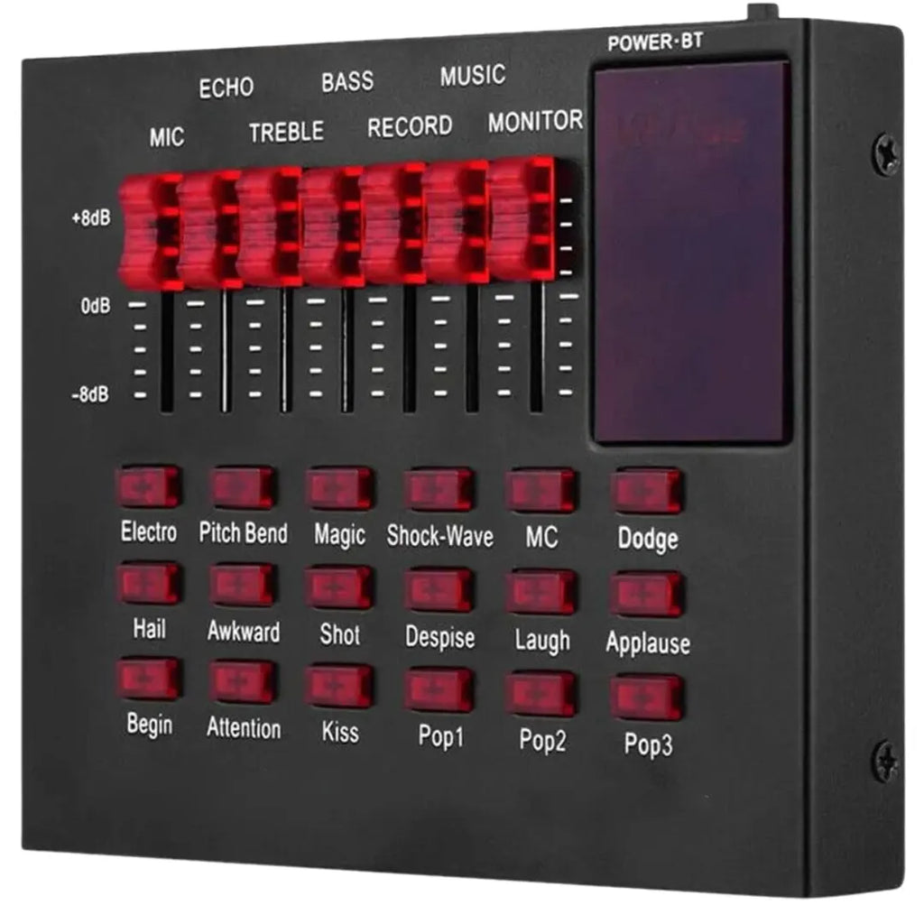 بطاقة صوت البث المباشر لبودكاست V8 Plus