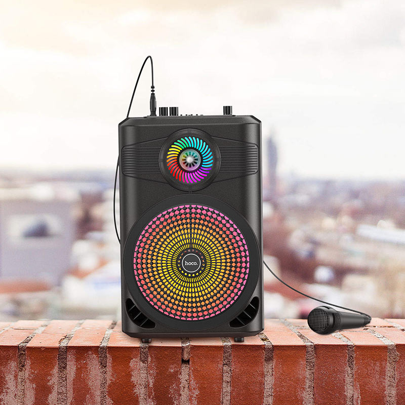 HOCO BS46 Karaoke Wireless Speaker With Wired Microphone