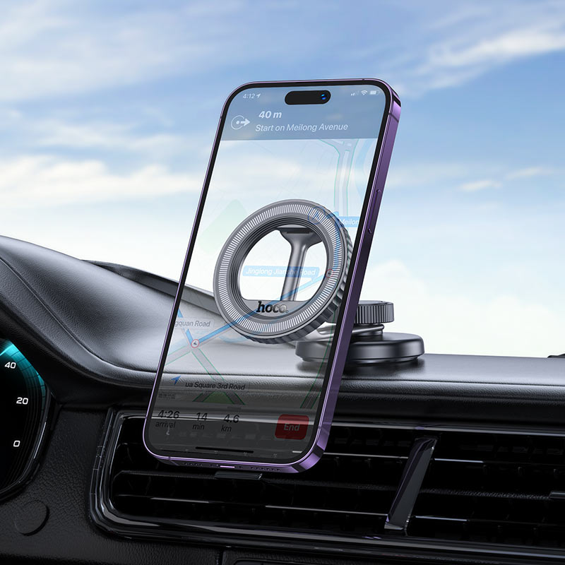 HOCO H77 Foldable In-Car Magnetic Phone Holder