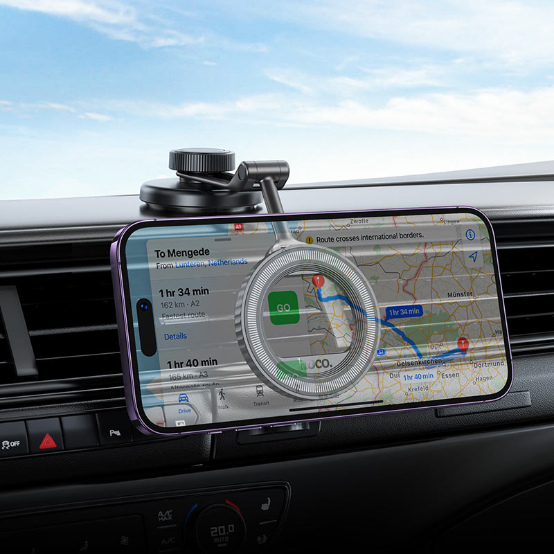 HOCO H77 Foldable In-Car Magnetic Phone Holder