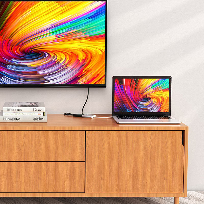 Type-C hub HB14 Easy use USB3.0+HDTV+PD