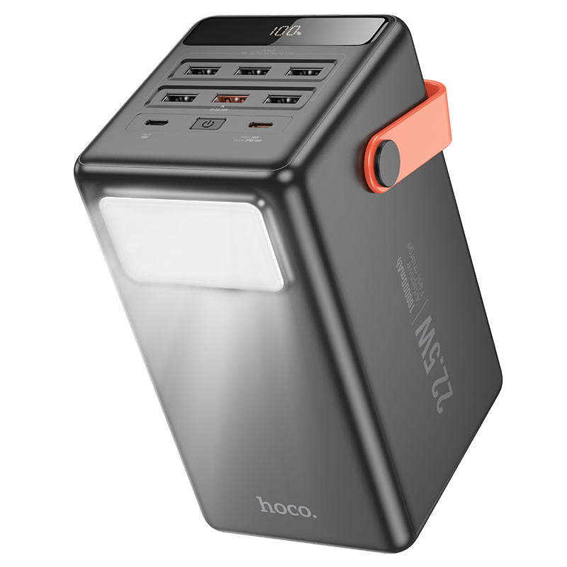 HOCO J142 Surpass 22.5W + PD20W 100000mAh Power Bank With Led Light