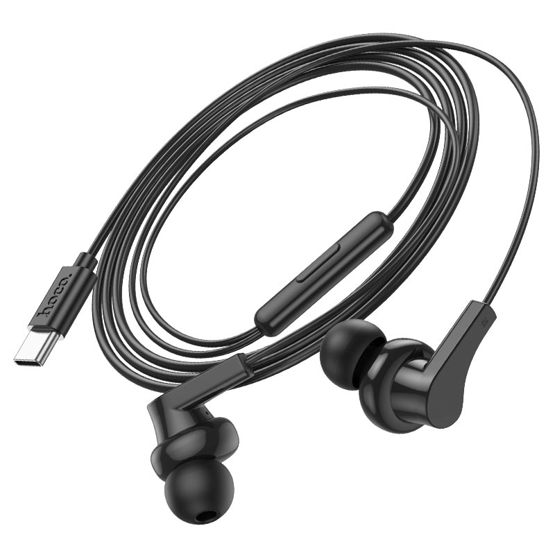 HOCO M114 TypeC wired earphones with mic