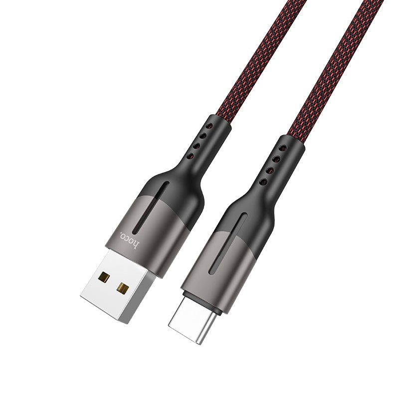 HOCO U68 USB to Type-C flash charging data Cable 5A
