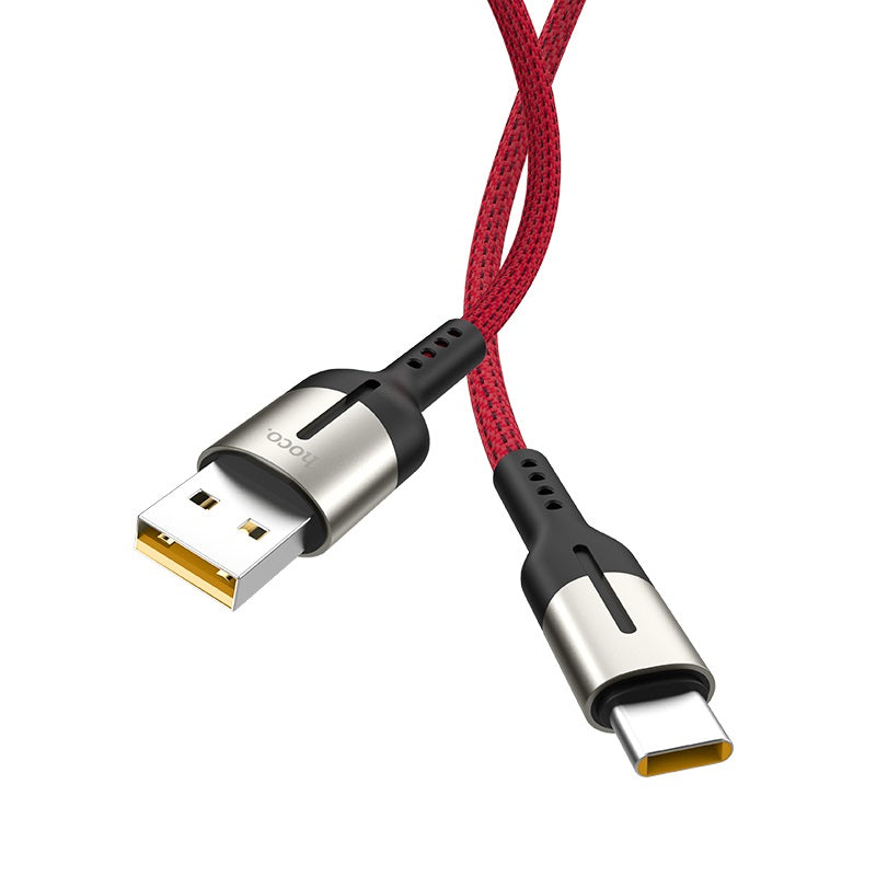 HOCO U68 USB to Type-C flash charging data Cable 5A