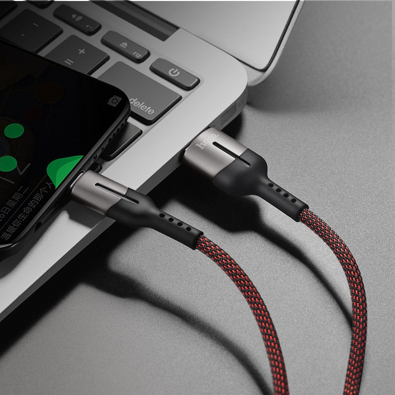 HOCO U68 USB to Type-C flash charging data Cable 5A