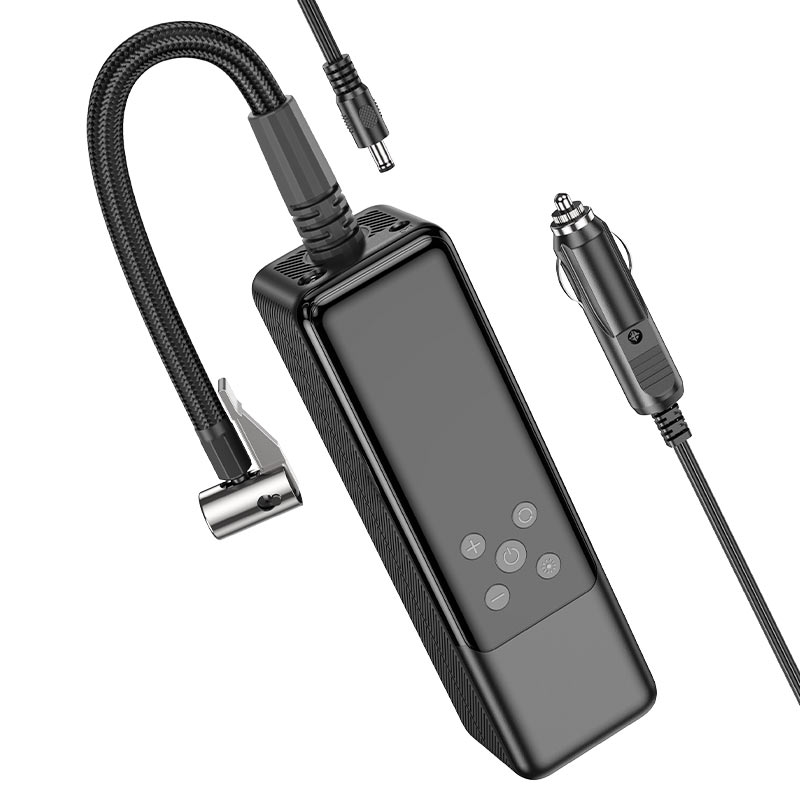 مضخة هواء ذكية HOCO ZP5، ضغط هواء 3.5 بار، أربعة أوضاع تشغيل، شاشة LED 