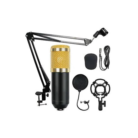 بطاقة صوت V8 مع مجموعة ميكروفون BM800 كاملة