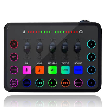 F11 Live Sound Card Mixer