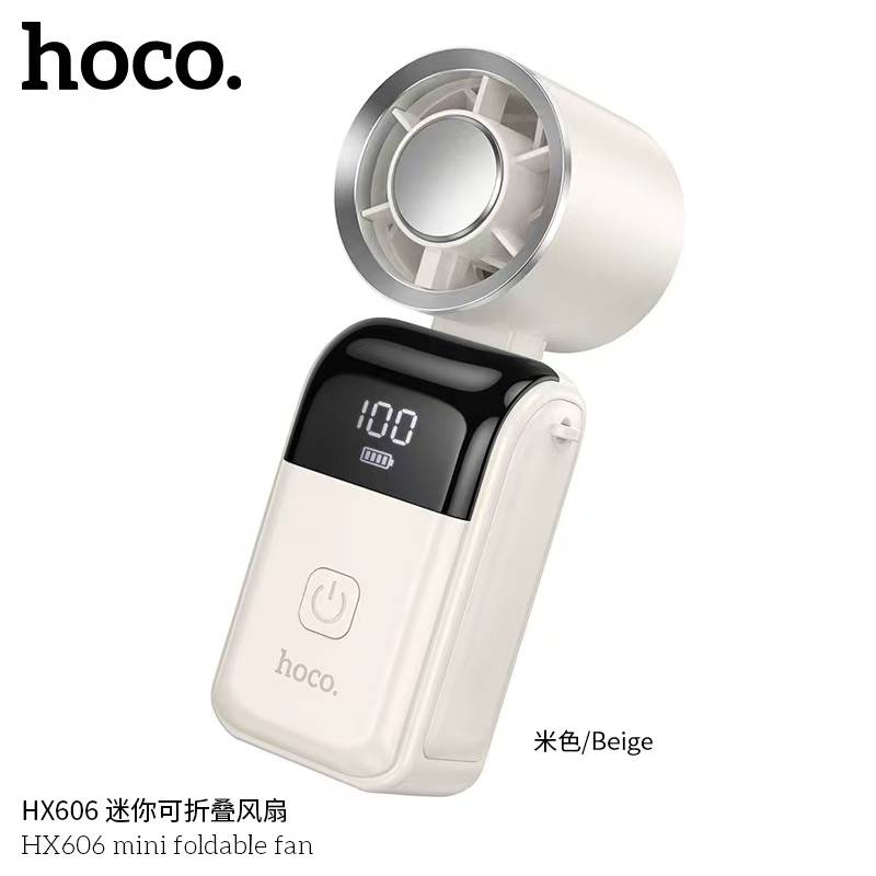 HOCO HX606 Foldable Mini Handheld Fan