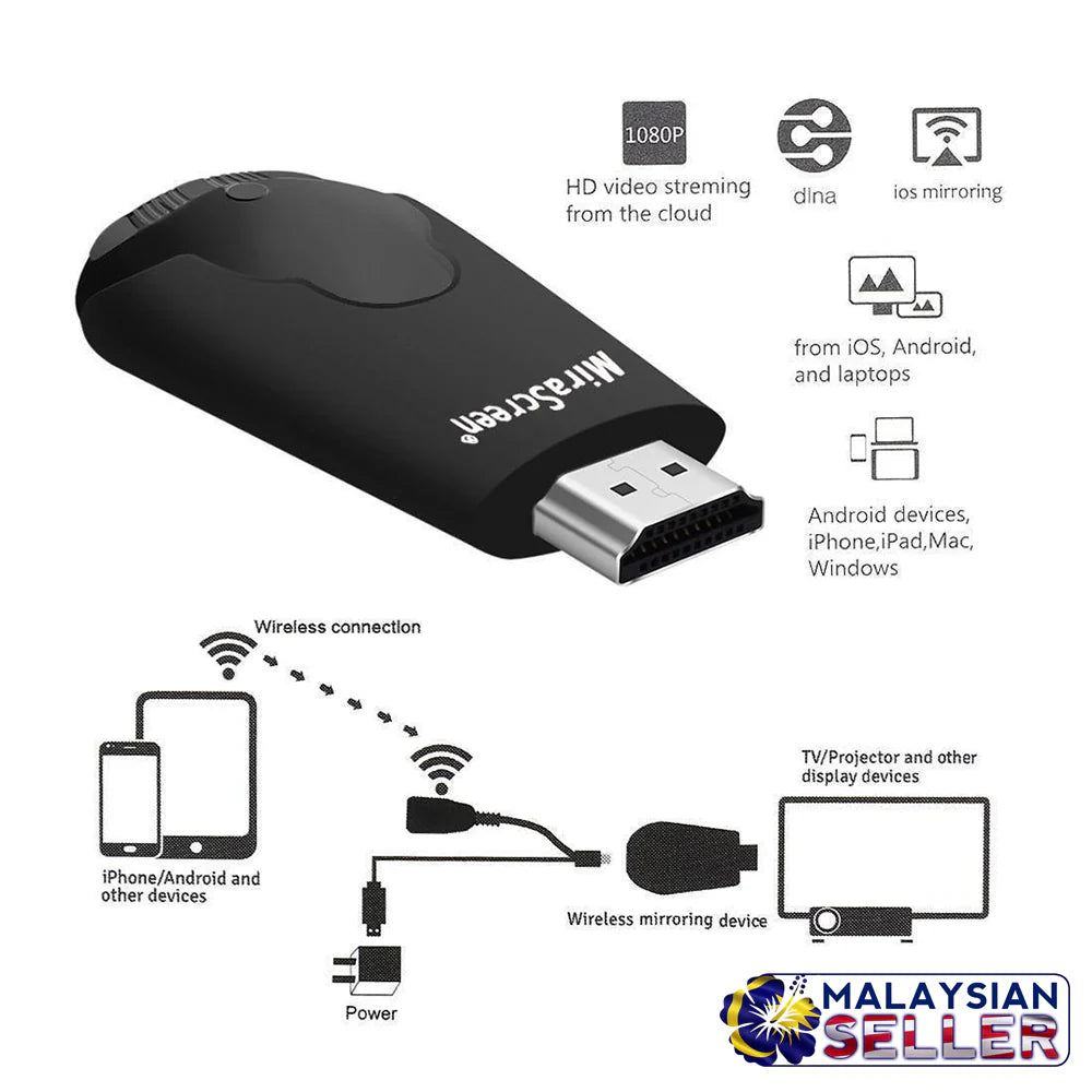 دونجل شاشة ميرا اللاسلكي K4