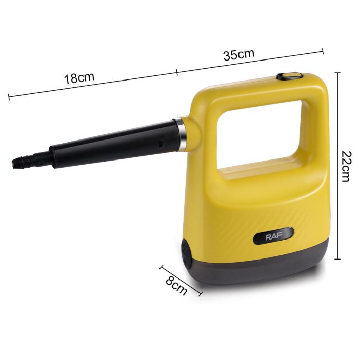 RAF 300ml Handheld Steam Cleaner with Replaceable Heads