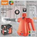 RAF Handheld Steam Cleaner with Replaceable Heads 350ml 1000W