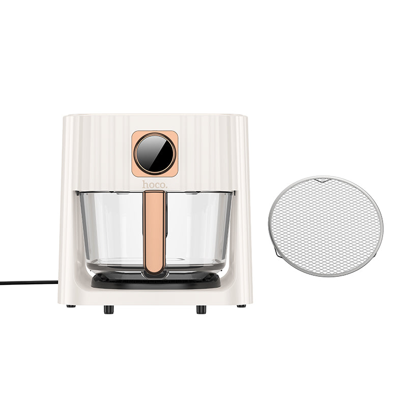 مقلاة هوائية من زجاج البورسليكات HOCO HE22 سعة 4.5 لتر مع شاشة تعمل باللمس (الاتحاد الأوروبي) 